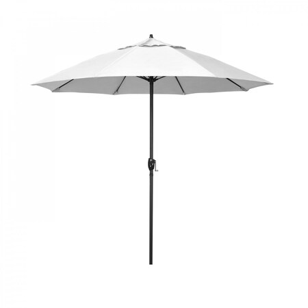 California Umbrella 7.5' Bronze Aluminum Market Patio Umbrella, Sunbrella Natural 194061336083